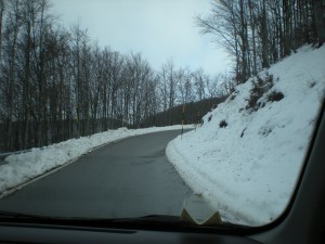 Snow driving