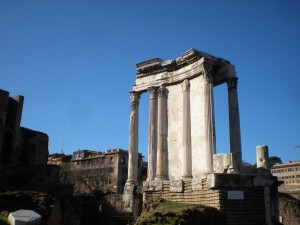 Temple of the vestal virgins